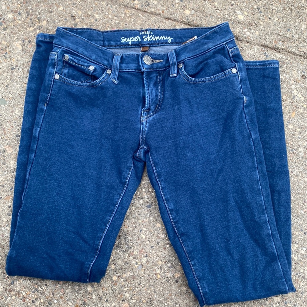 Fossil Super Skinny Womens Jeans